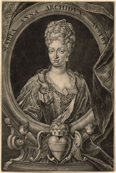 Maria Anna von Österreich, Königin von Portugal von Christoph Weigel